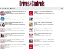 Tablet Screenshot of drivesncontrols.com